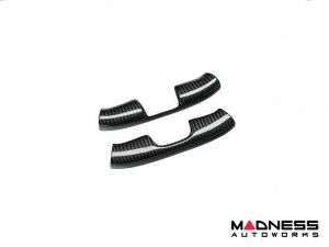 Alfa Romeo Giulia Steering Wheel Trim - Carbon Fiber - Lower Wheel Cover - QV Model - 2020+ models